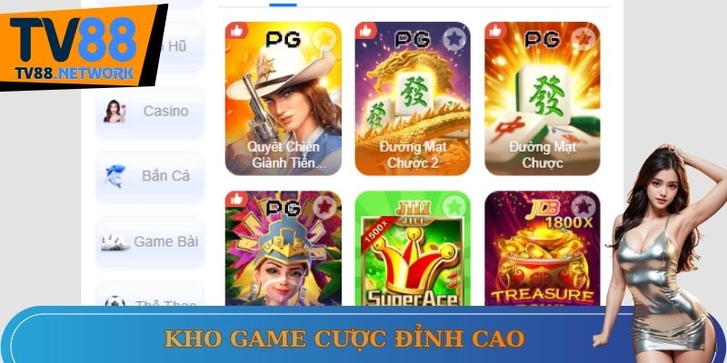 Kho game cược đỉnh cao